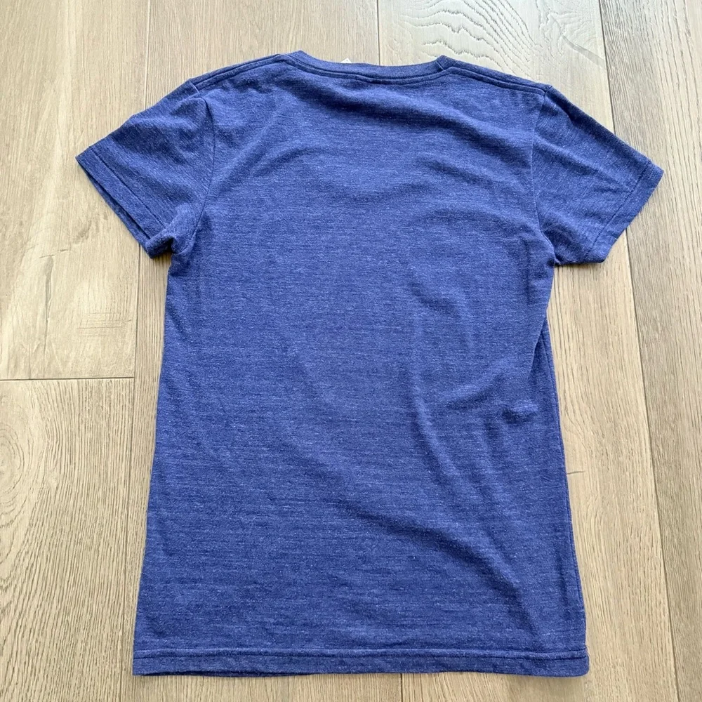 ModCloth Alpaca Hot Air Ballon American Apparel Scoop Neck Graphic Blue Large - Picture 3 of 8